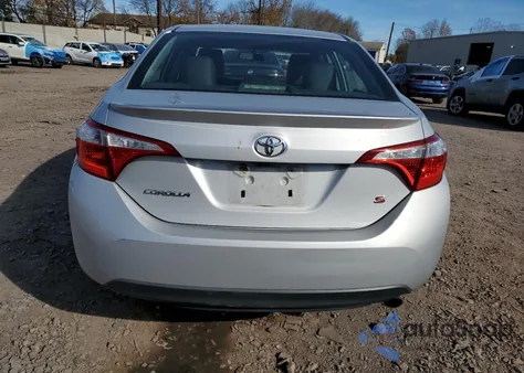 2015 Toyota Corolla L from USA, damaged, VIN 2T1BURHE5FC366858